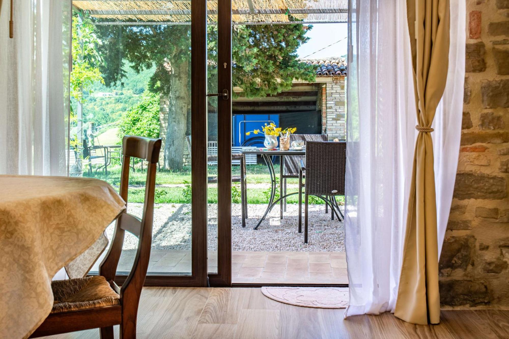 Antica Residenza Montereano Villa กุบบีโอ ภายนอก รูปภาพ