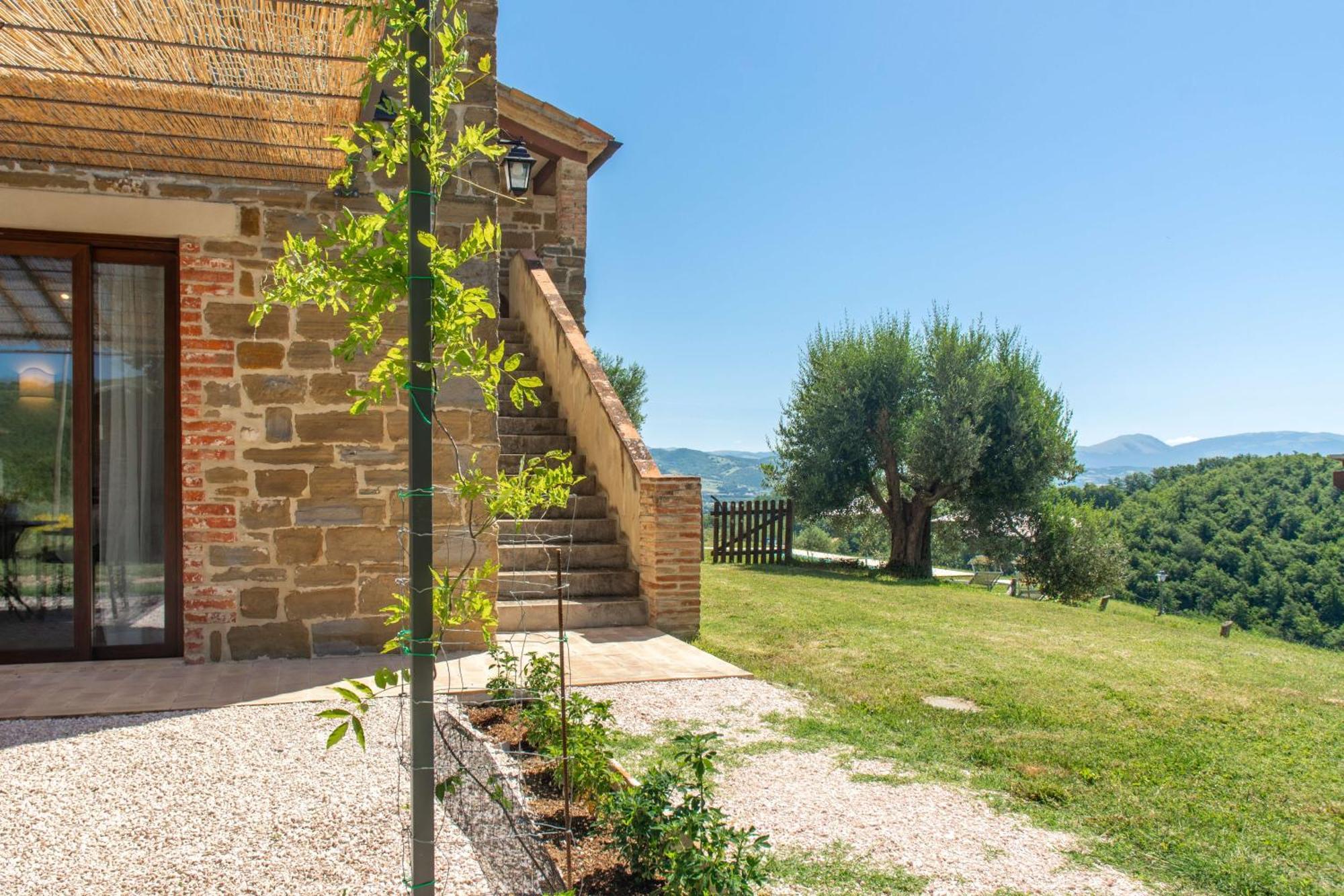 Antica Residenza Montereano Villa กุบบีโอ ภายนอก รูปภาพ